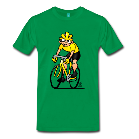 Road cyclist full color shirt
